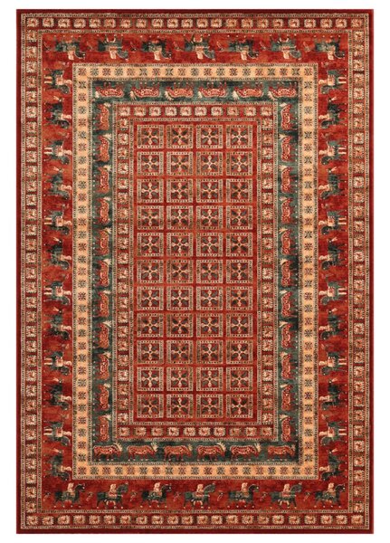 Osta Kashqai 4301/300 červený Pazyryk 80x160 cm