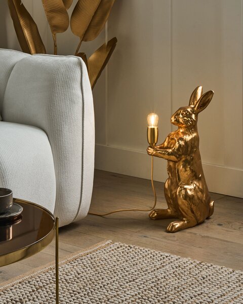 Stolní lampa Králík BUGS Zlatá
