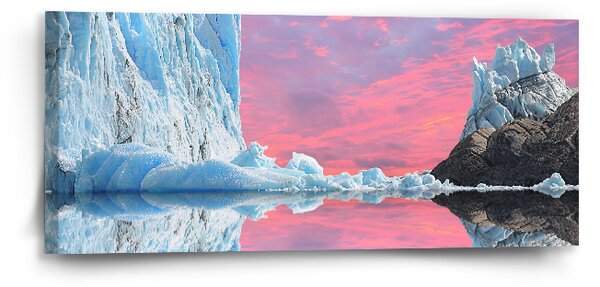 Sablio Obraz Ledovec - 110x50 cm
