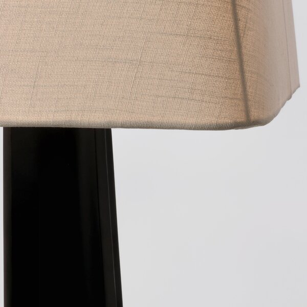 Bizzotto Černobílá stojací lampa Tripura 151 cm