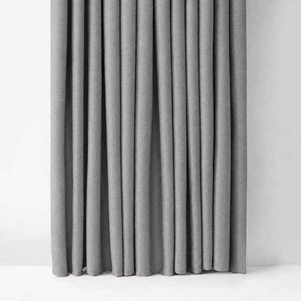 Goldea zatemňovací závěs 100% blackout - šedý 270x240 cm
