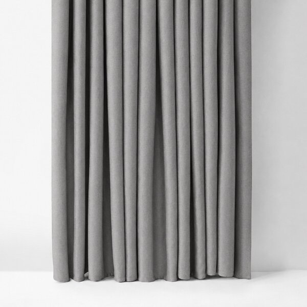 Goldea zatemňovací závěs 100% blackout - šedý 270x180 cm