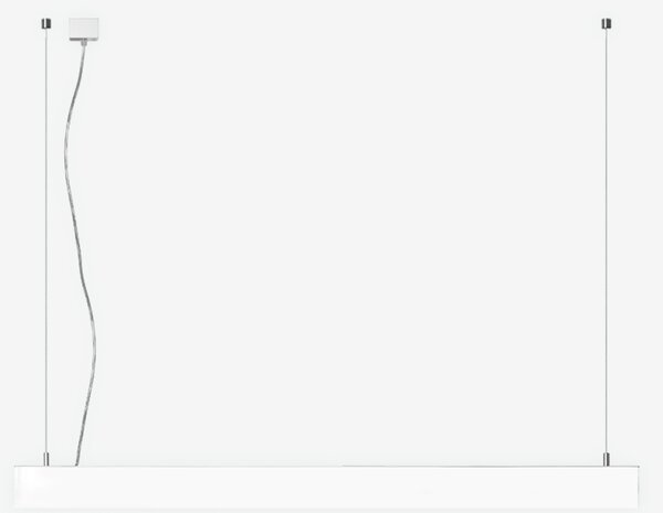 Lucis Závěsné LED svítidlo IZAR III 20,9W, d. 600 mm Barva: Bílá, Teplota světla: 3000K - teplá bílá, Stmívání, řízení: ON/OFF (bez stmívání)