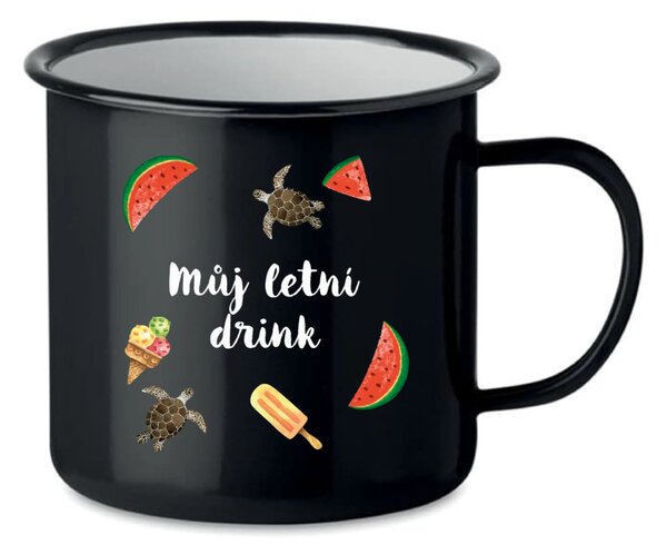 Personalizovaný retro plecháček s letním mixem
