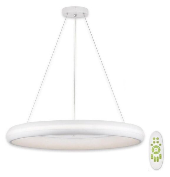Top Light - LED Stmívatelný lustr na lanku FUTURA LED/60W/230V bílá + DO