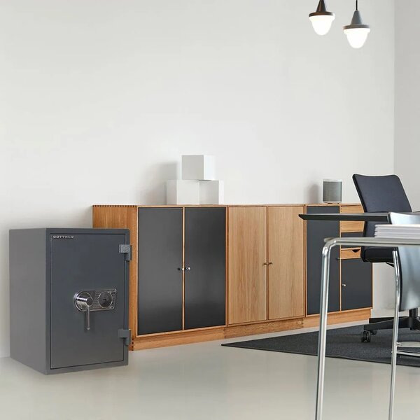 Ohnivzdorný nábytkový trezor ATLAS 65 ,655 x 440 x 430 mm, mechanický - na klíč