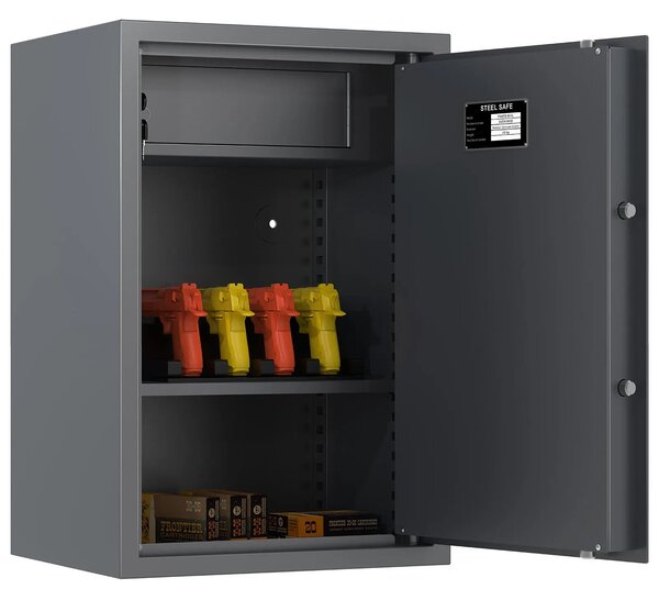 Nábytkový trezor PRAKTIK 65 EL, elektronický S1, 650 x 440 x 360 mm, 79 l