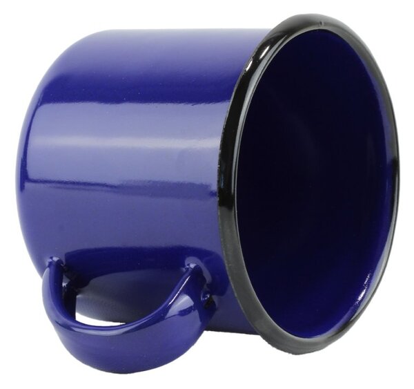 BELIS Smaltovaný hrnek ø 8 cm - 0.35 l modrý | BELIS - 11008-00900004