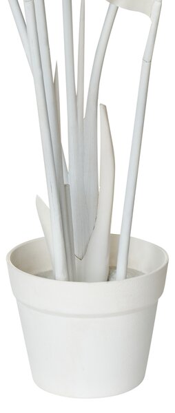 Umělá rostlina BANANA TREE 123 cm Bílá