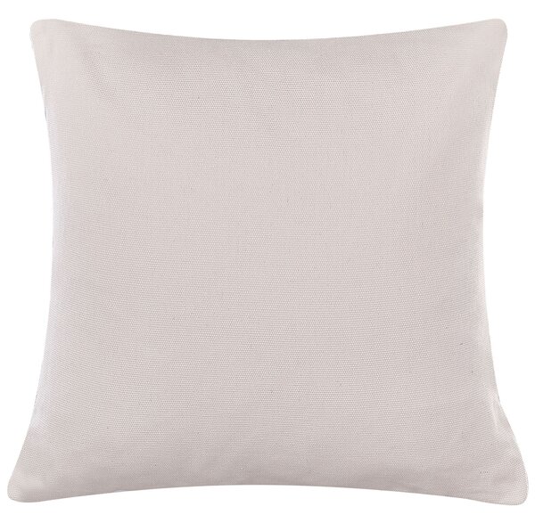 Sada 2 dekorativních polštářů QUERCUS 45 x 45 cm Taupe Zvířecí vzor