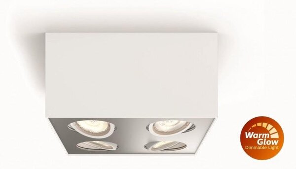 PH 50494/31/P0 LED Bodové svítidlo Philips Box 50494/31/P0 bílé 4x4,5W - PHILIPS (915005528301)