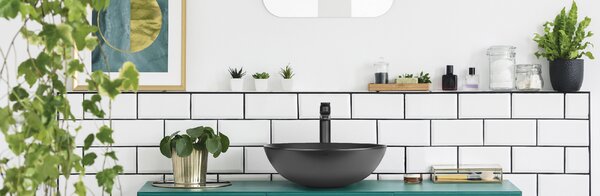 Invena Siros, vysoká umyvadlová baterie, černá matná, BU-90-W04-A