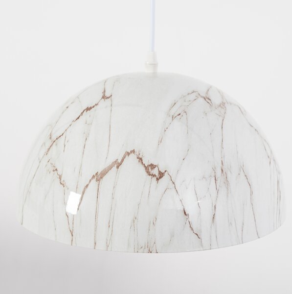 Toolight Toolight, závěsná lampa APP911-1CP Marble, imitace kamene, OSW-06620