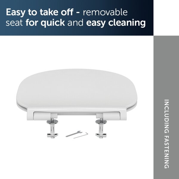 Ideal Standard E036601 - Záchodové prkénko SoftClose CONNECT AIR bílá