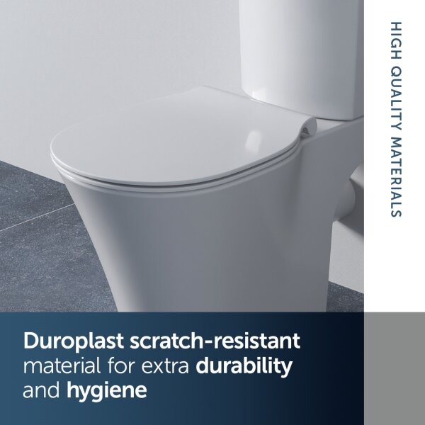Ideal Standard E036601 - Záchodové prkénko SoftClose CONNECT AIR bílá