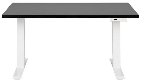 Elektricky výškově nastavitelný pracovní stůl DESTINES Černá/Bílá 120 cm 72 cm