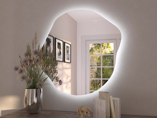 Organické LED zrcadlo s osvětlením A35