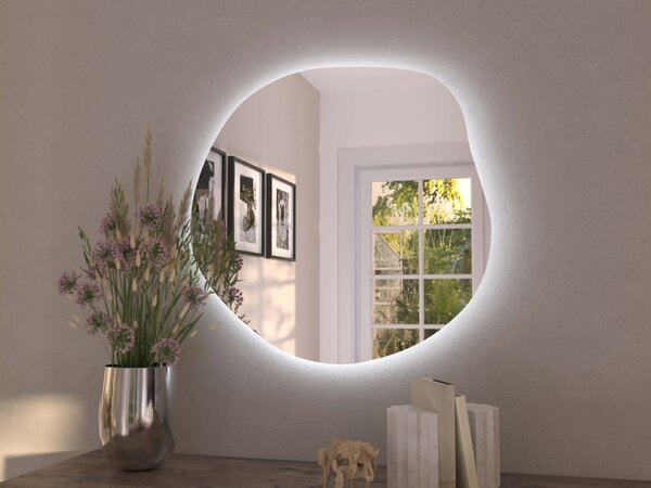 Organické LED zrcadlo s osvětlením A34