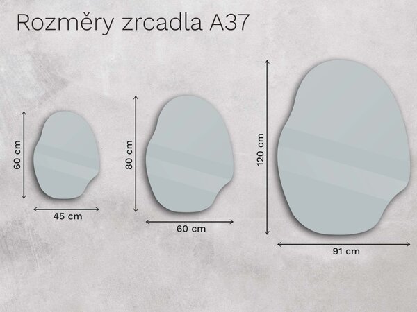 Organické LED zrcadlo s osvětlením A37
