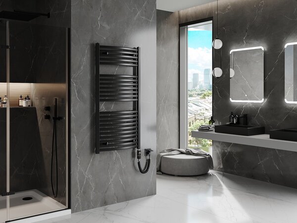Mexen Helios, elektrické topné těleso 1200 x 600 mm, 900 W, černá, W103-1200-600-2900-70