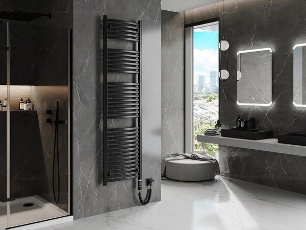 Mexen Helios, elektrické topné těleso 1800 x 500 mm, 900 W, černá, W103-1800-500-2900-70