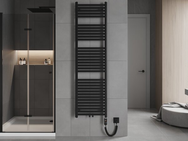 Mexen Hades, elektrické topné těleso 1800 x 500 mm, 900 W, černá, W104-1800-500-2900-70