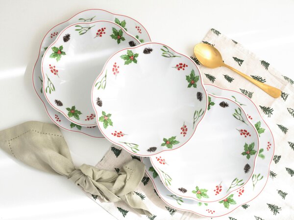 JÍDELNÍ SOUPRAVA Naomi Weihnachten 8dílné Creatable - Jídelní servisy, Online Only