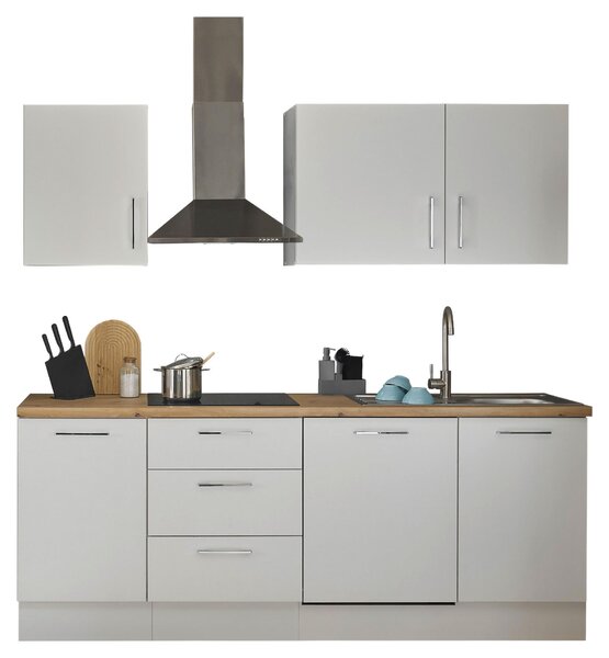 KUCHYŇSKÝ BLOK BEZ SPOTŘEBIČŮ 220 cm MID.YOU - Online Only kuchyňské linky, Online Only