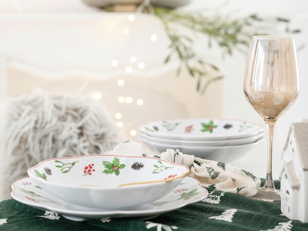 JÍDELNÍ SOUPRAVA Naomi Weihnachten 8dílné Creatable - Jídelní servisy, Online Only