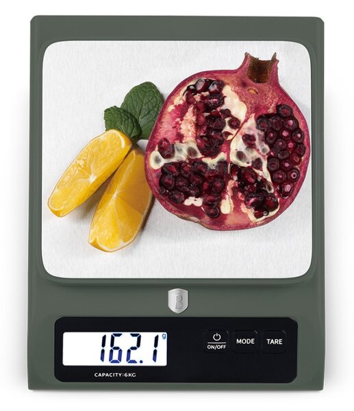 Kuchyňská váha digitální 6 kg Matte Green Collection