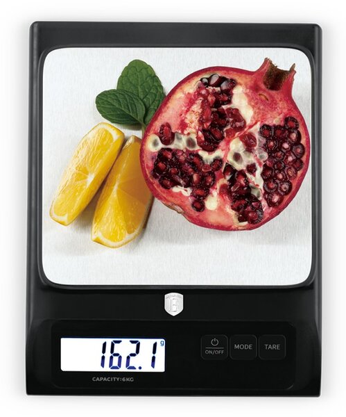 Kuchyňská váha digitální 6 kg Matte Black Collection