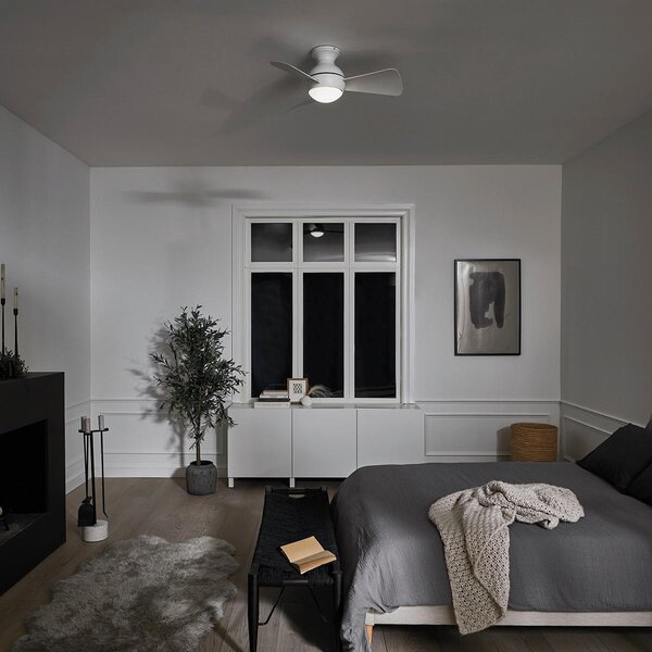 STROPNÍ VENTILÁTOR, 86/28 cm Elstead Lighting - Stropní svítidla