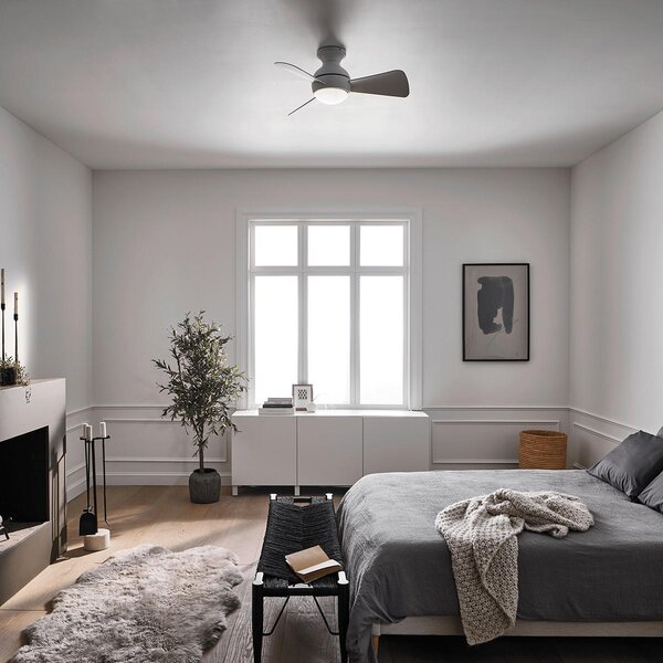 STROPNÍ VENTILÁTOR, 86/28 cm Elstead Lighting - Stropní svítidla