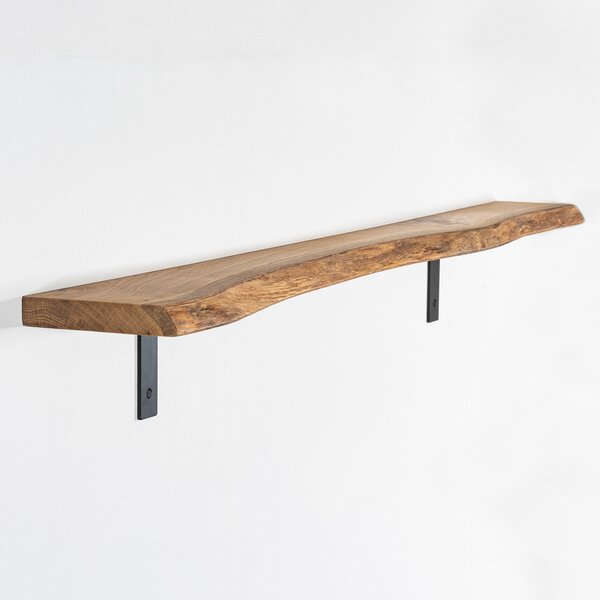 KULHÁNEK Ocelová konzole pro police - 1 ks Rozměr konzole: 150 x 120 mm, Odstín konzole: bílá - RAL 9010