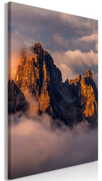 Obraz - Hory v oblacích 60x90