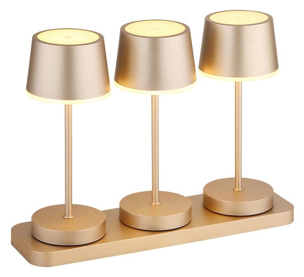 STOLNÍ LAMPA NA BATERIE 8,3/8,3/20 cm Globo - Venkovní světla, Online Only