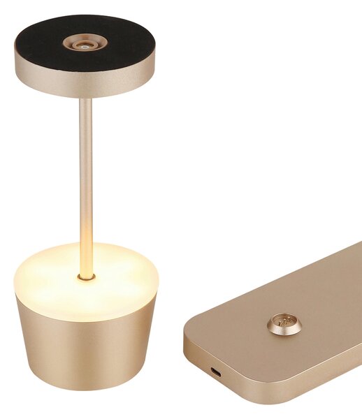 STOLNÍ LAMPA NA BATERIE 8,3/8,3/20 cm Globo - Venkovní světla, Online Only