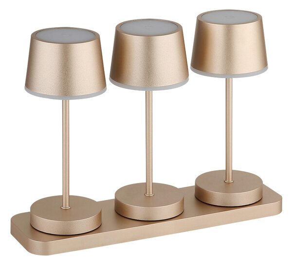STOLNÍ LAMPA NA BATERIE 8,3/8,3/20 cm Globo - Venkovní světla, Online Only