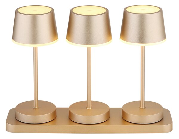 STOLNÍ LAMPA NA BATERIE 8,3/8,3/20 cm Globo - Venkovní světla, Online Only