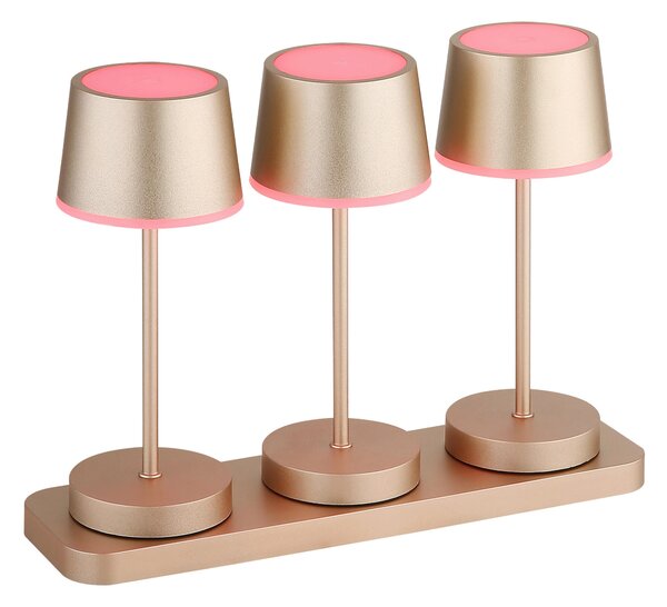 STOLNÍ LAMPA NA BATERIE 8,3/8,3/20 cm Globo - Venkovní světla, Online Only
