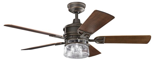 STROPNÍ VENTILÁTOR, 132/48 cm Elstead Lighting - Stropní svítidla