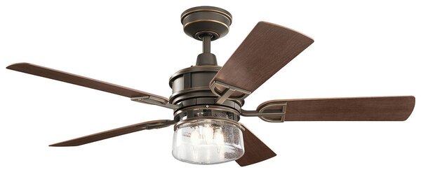 STROPNÍ VENTILÁTOR, 132/48 cm Elstead Lighting - Stropní svítidla