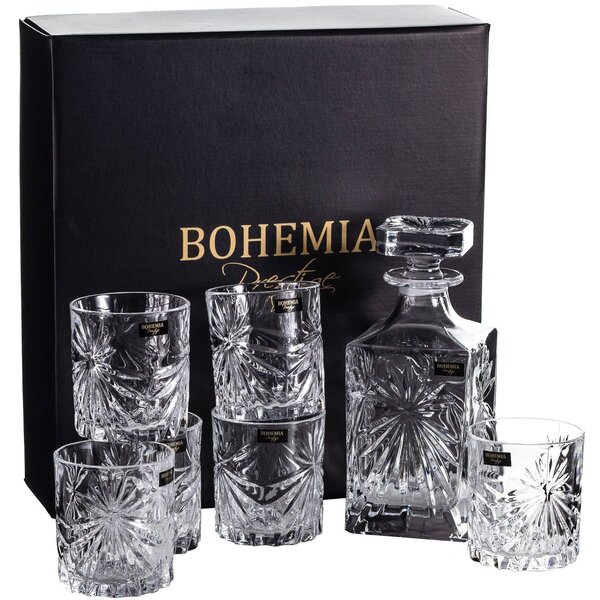 BOHEMIA PRESTIGE FIORE WHISKY SADA 1+6 KS