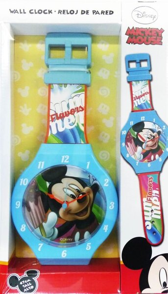 Javoli Dětské nástěnné hodiny Mickey Mouse 47 cm