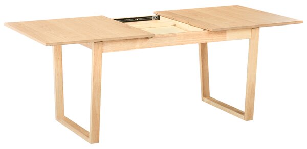 Rozkládací jídelní stůl CAMDEN Světlý jasan 160/200 cm 95 cm
