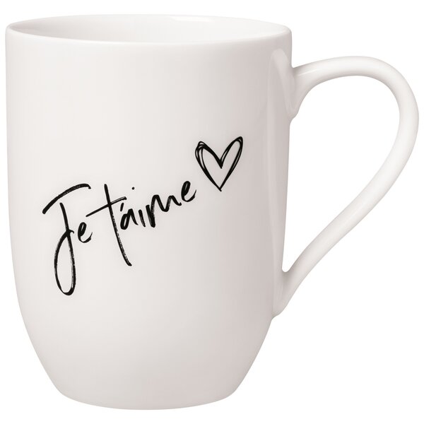 Villeroy&Boch Statement hrnek mit Henkel Je t'aime 115 x 80 x 104 mm, 290 ml