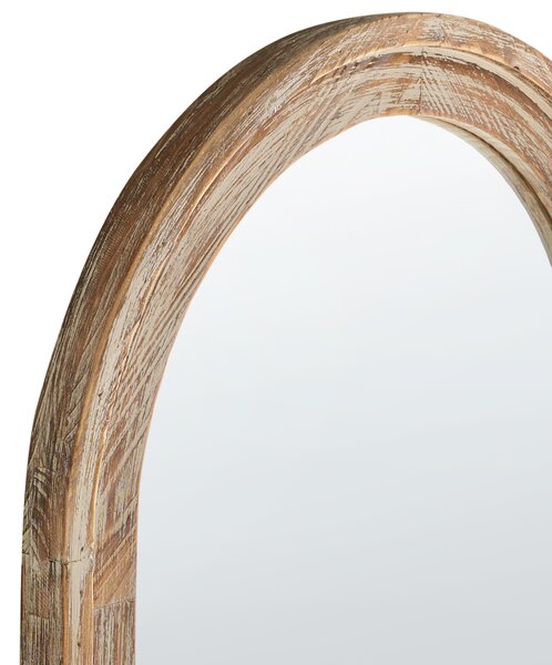 Zrcadlo COIGNY 55 cm 170 cm Borovicové dřevo Světle hnědá