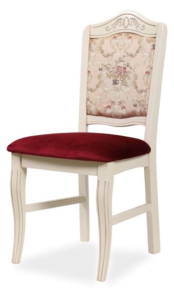 IBA Masivní židle CLAUDIA Varianta: Bílá