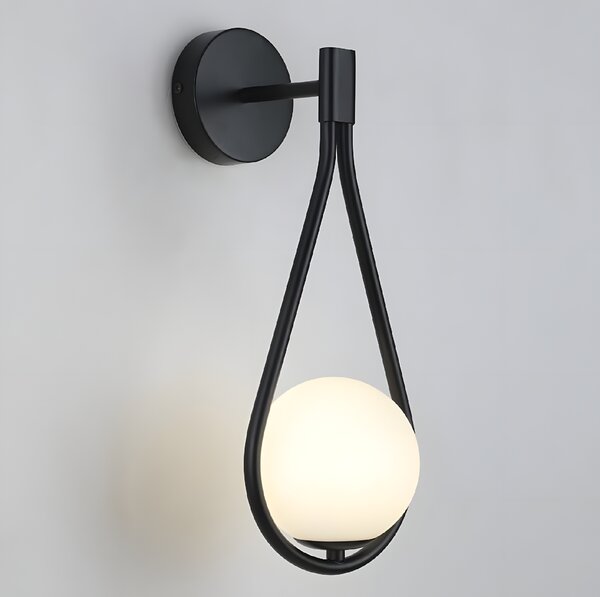 Toolight Rea, Nástěnné svítidlo G093-1W Black White, OSW-09718