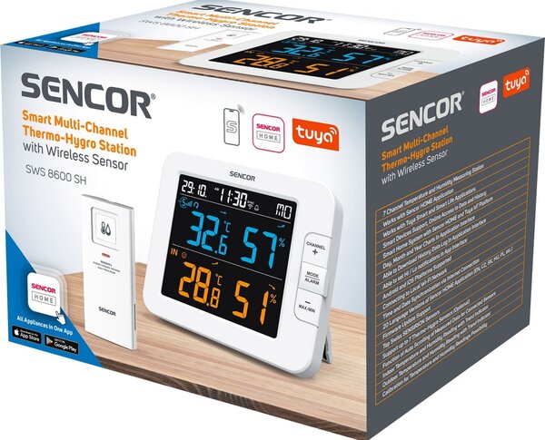 Sencor SWS 8600 SH měřící meteostanice